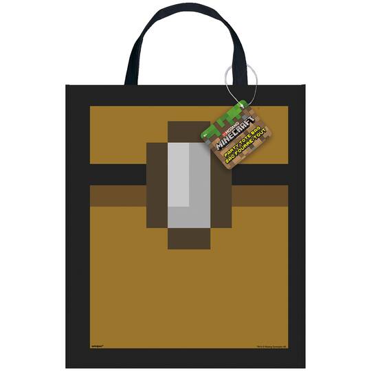 Large Plastic Minecraft Favor Bag, 13" x 11" | Michaels®